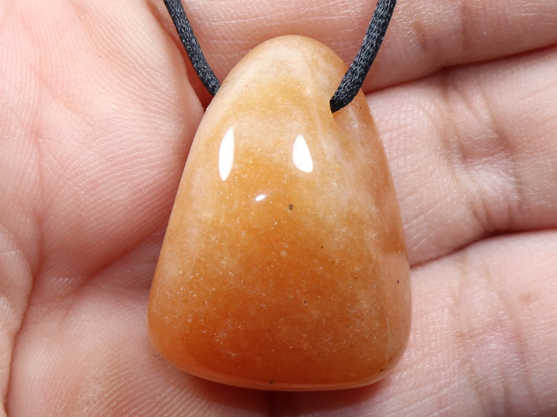 aventurine with cord or silver 925