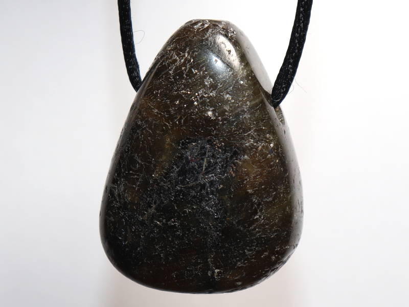labradorite with cord or silver 925