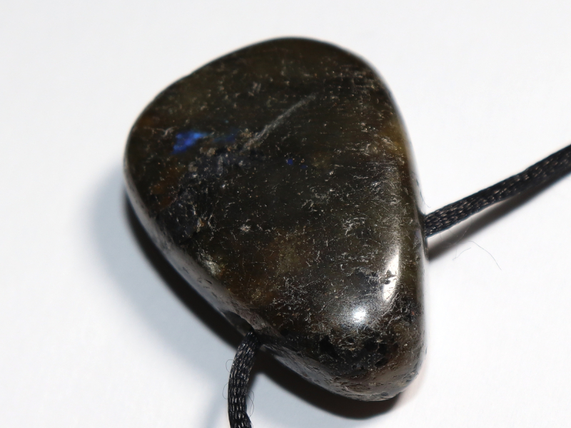 labradorite with cord or silver 925