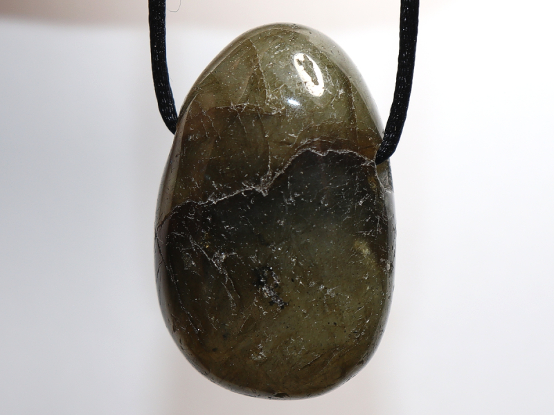 labradorite with cord or silver 925