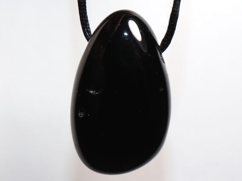 tektite with cord or silver 925