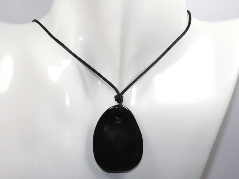 Regenbogenobsidian mit Band