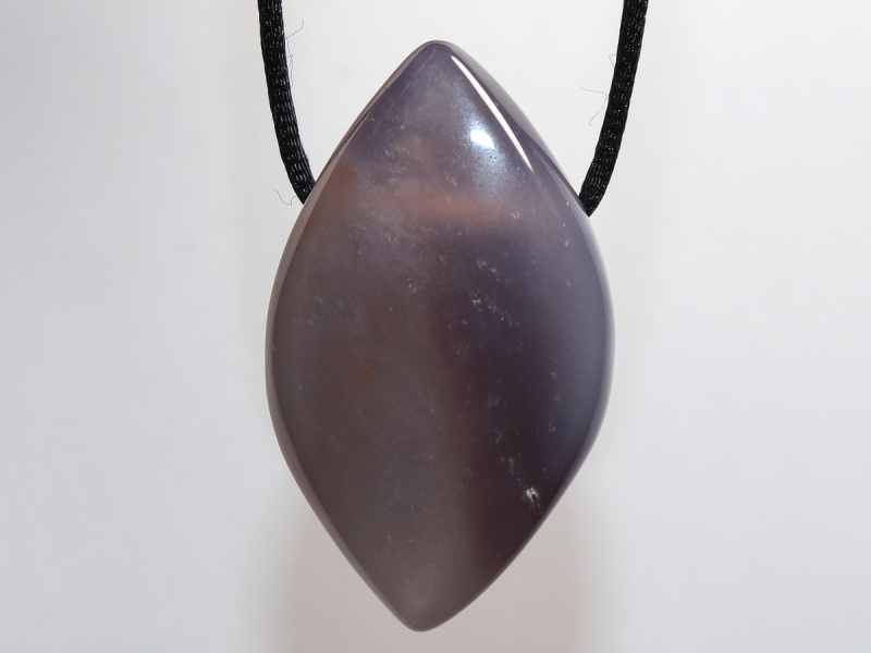 eye agate (sardonyx) with cord or silver 925