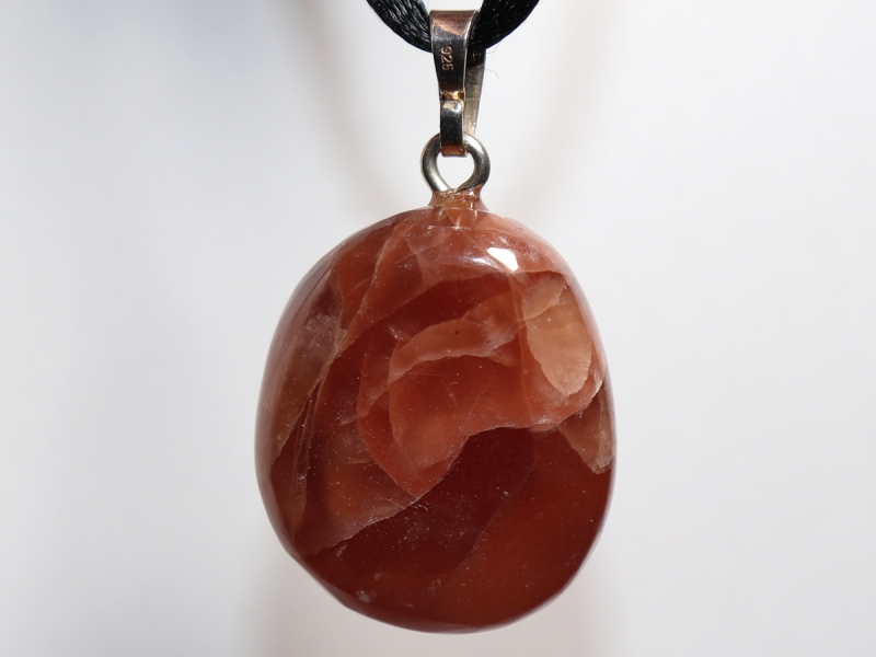 Rhodochrosit mit Band oder Silber 925
