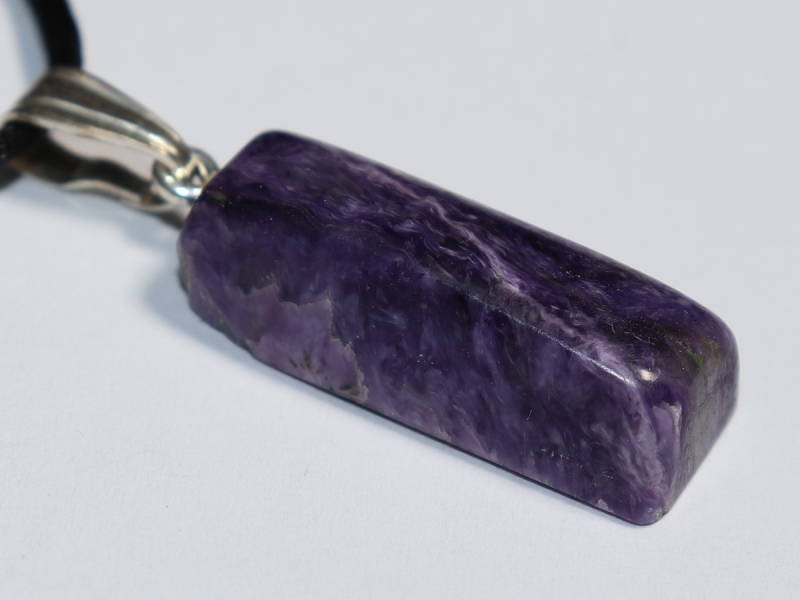 Charoit mit Band oder Silber 925