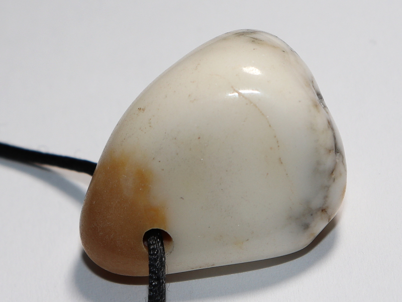 Howlite on cord