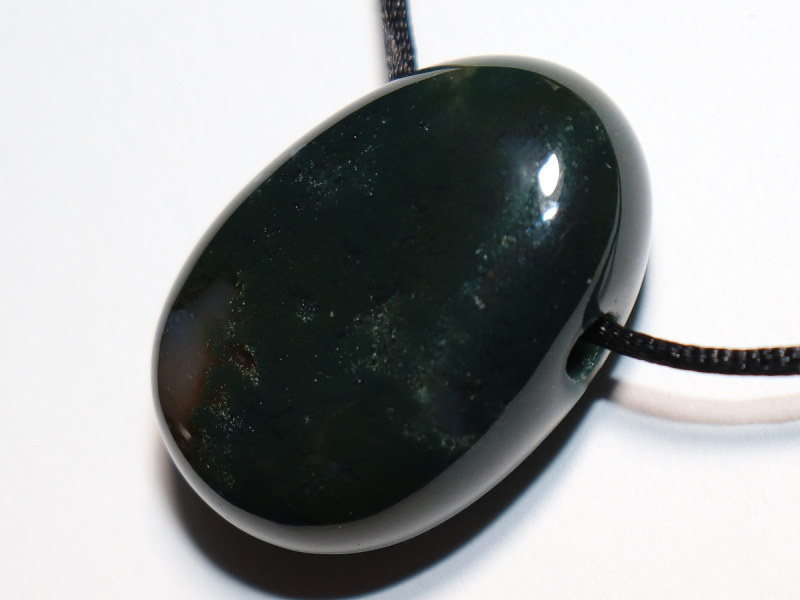 Moosachat mit Band oder Silber 925