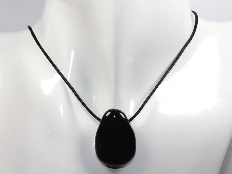 Regenbogenobsidian mit Band oder Silber 925