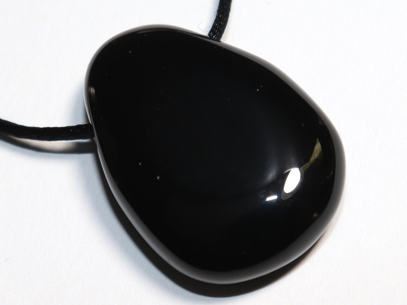 Regenbogenobsidian mit Band oder Silber 925