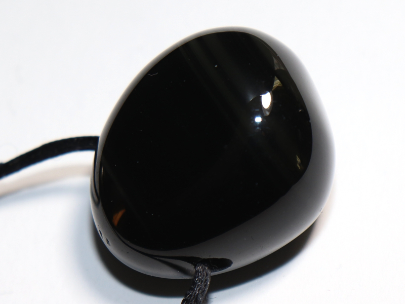 Regenbogenobsidian mit Band oder Silber 925