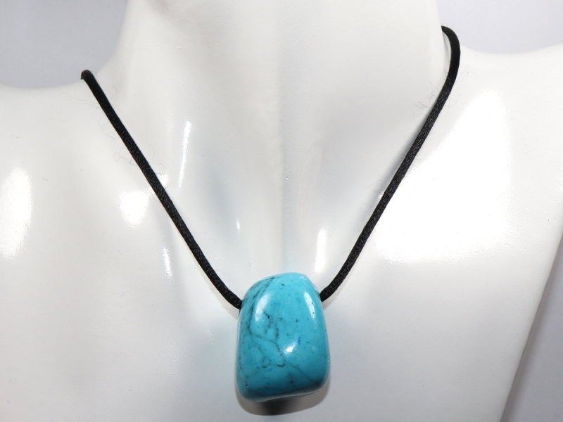 Türkis (rek.) mit Nylonband