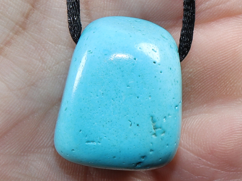 Türkis (rek.) mit Nylonband