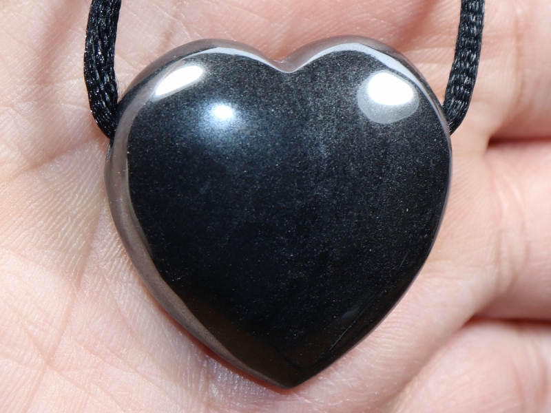 hematite with nylon cord