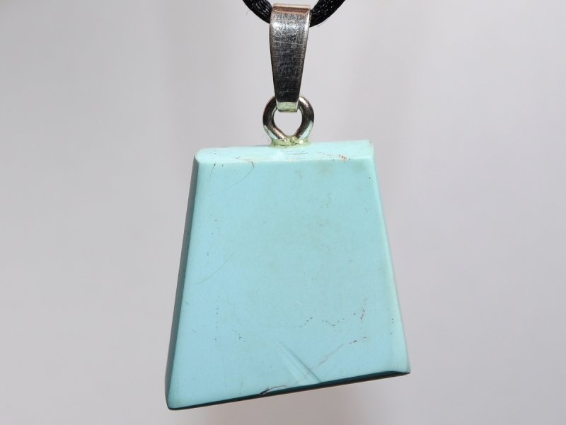 turquoise with cord or silver 925