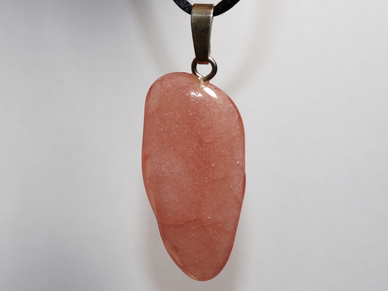 Rhodochrosit mit Band oder Silber 925