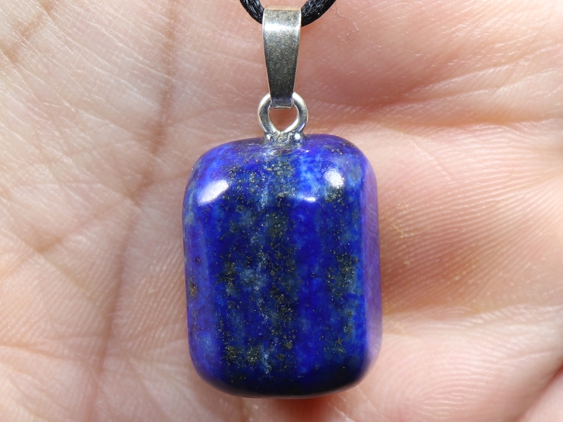 Lapislazuli mit Band oder Silber 925