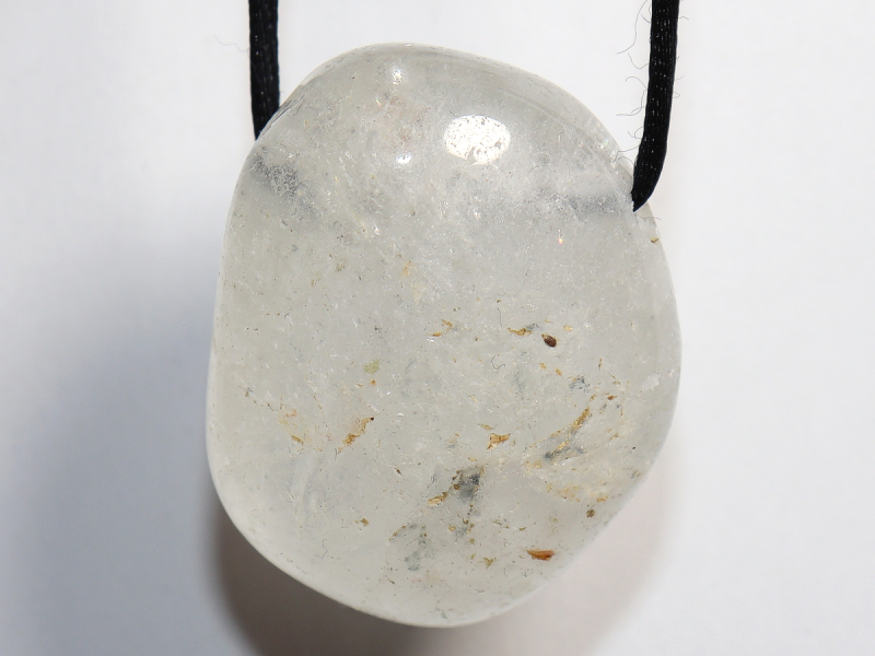 topaz with cord or silver 925