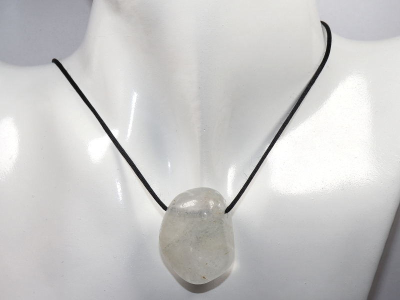 topaz with cord or silver 925