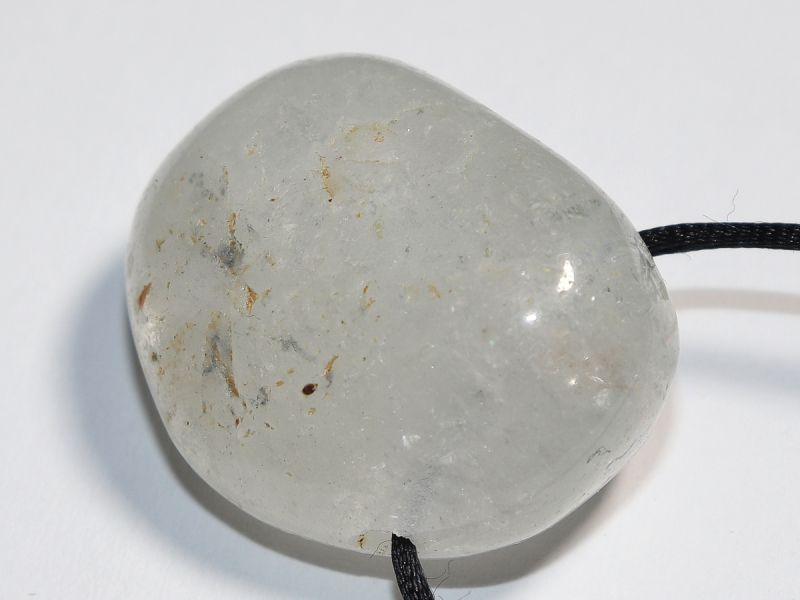 topaz with cord or silver 925