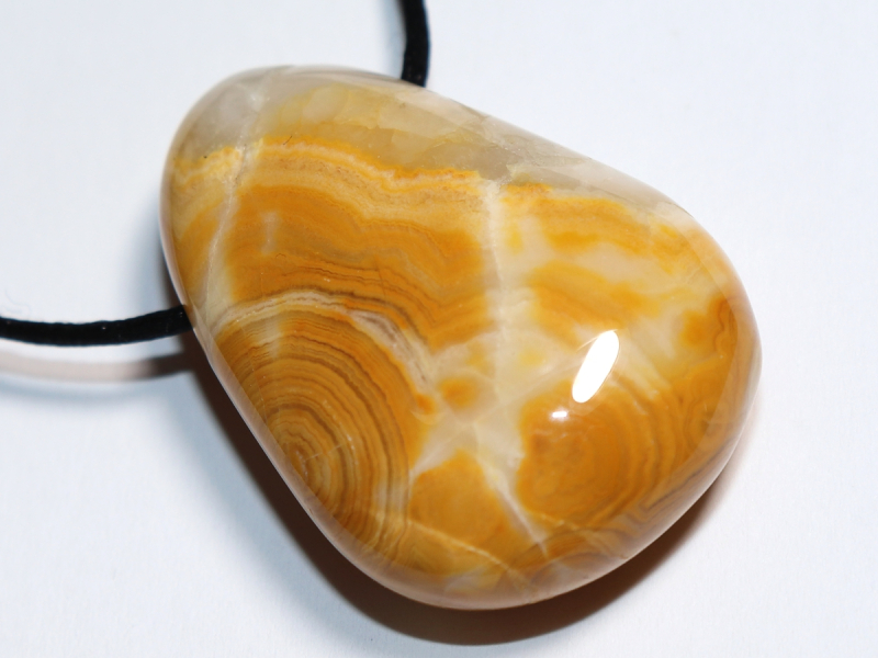 crazy lace agate with cord or silver 925