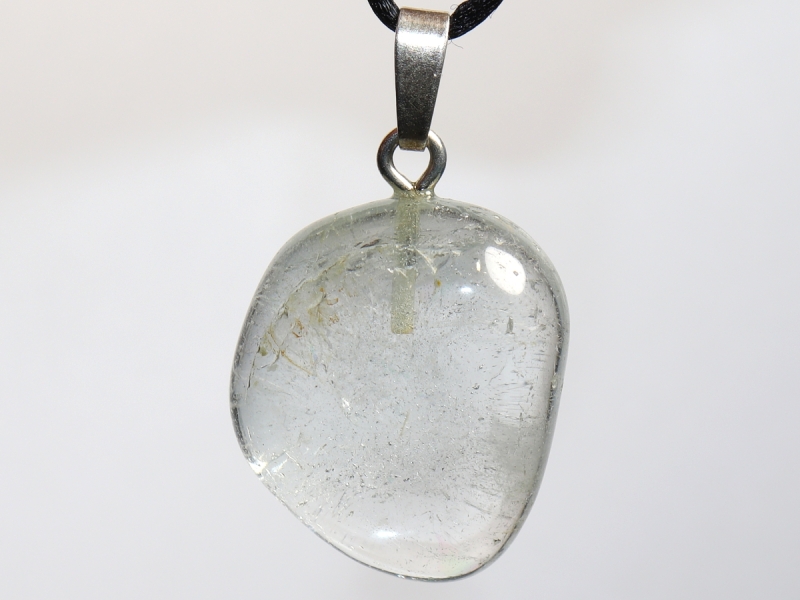 topaz with cord or silver 925
