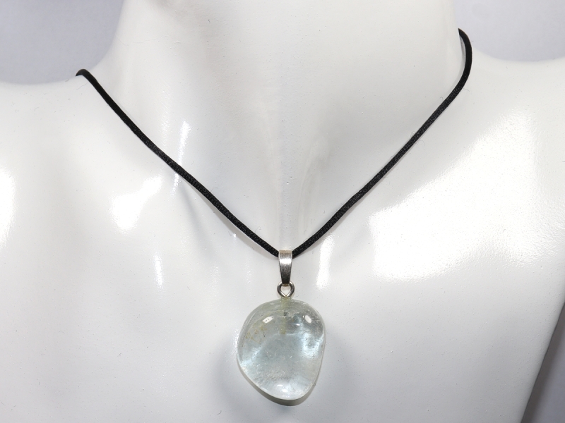 topaz with cord or silver 925