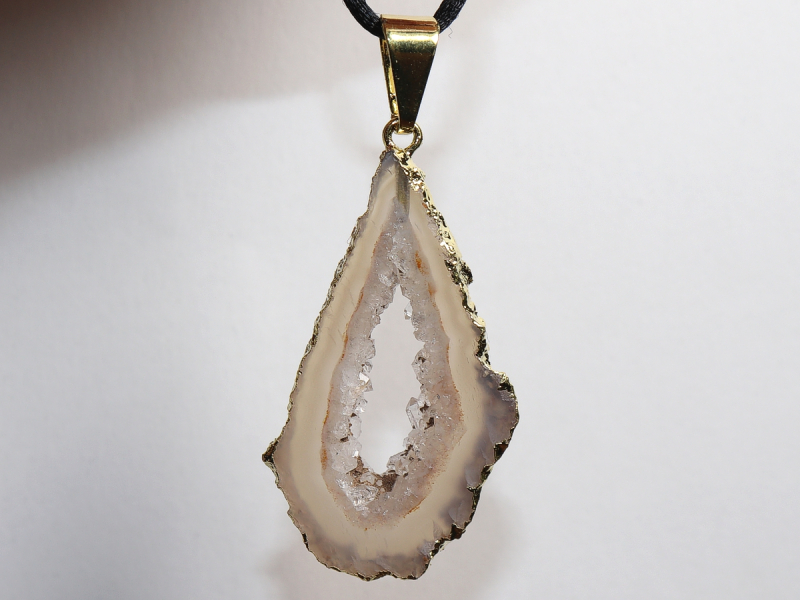 Achat mit Band oder Silber 925