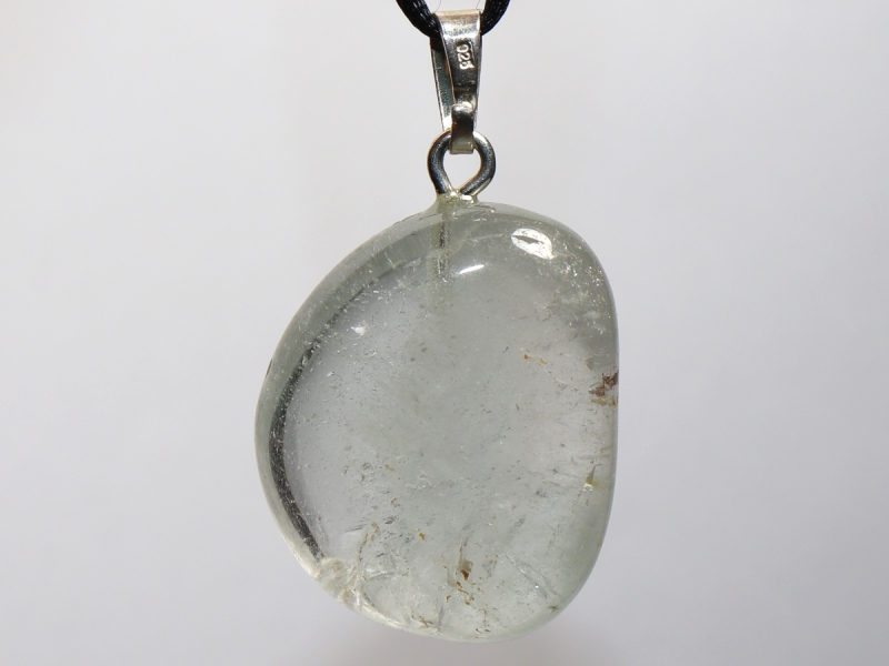 topaz with cord or silver 925