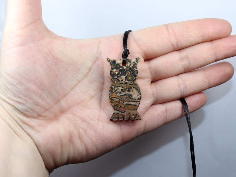 leopard rhyolite with cord