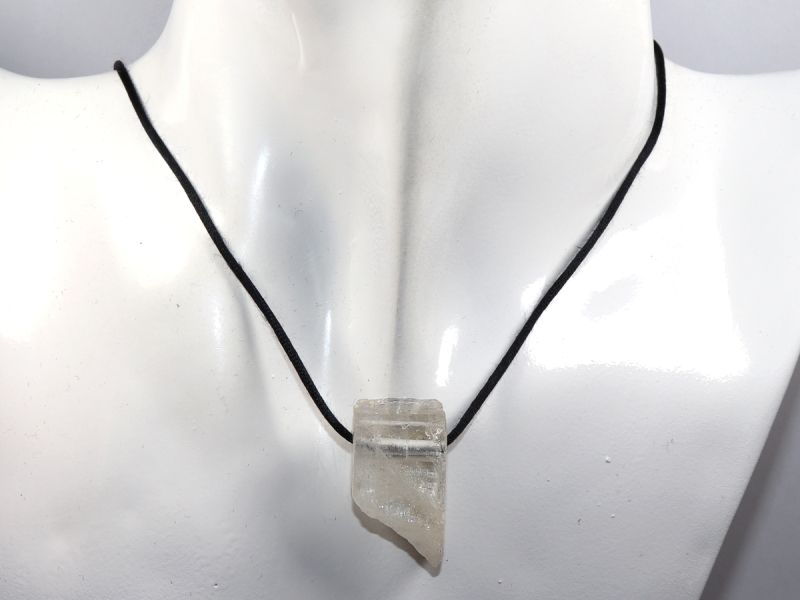 topaz with cord or silver 925