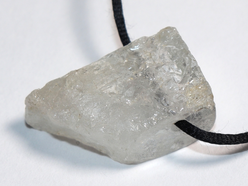 topaz with cord or silver 925