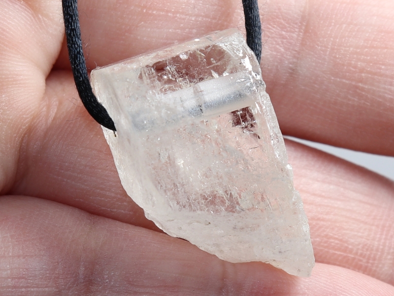 topaz with cord or silver 925