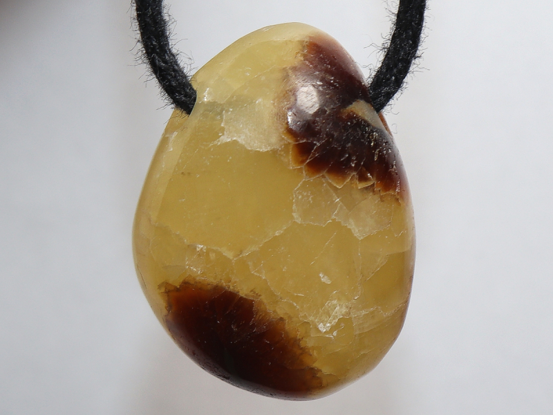 septaria with cord or silver 925