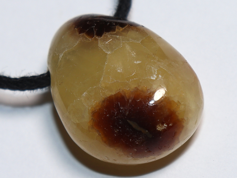 septaria with cord or silver 925