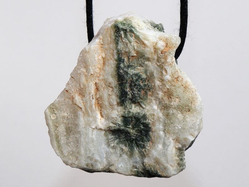 ocean jasper with cord or silver 925