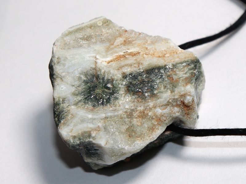 ocean jasper with cord or silver 925