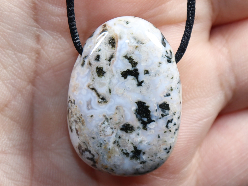 Ozeanjaspis mit Band oder Silber 925