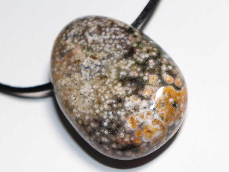 Ozeanjaspis mit Band oder Silber 925