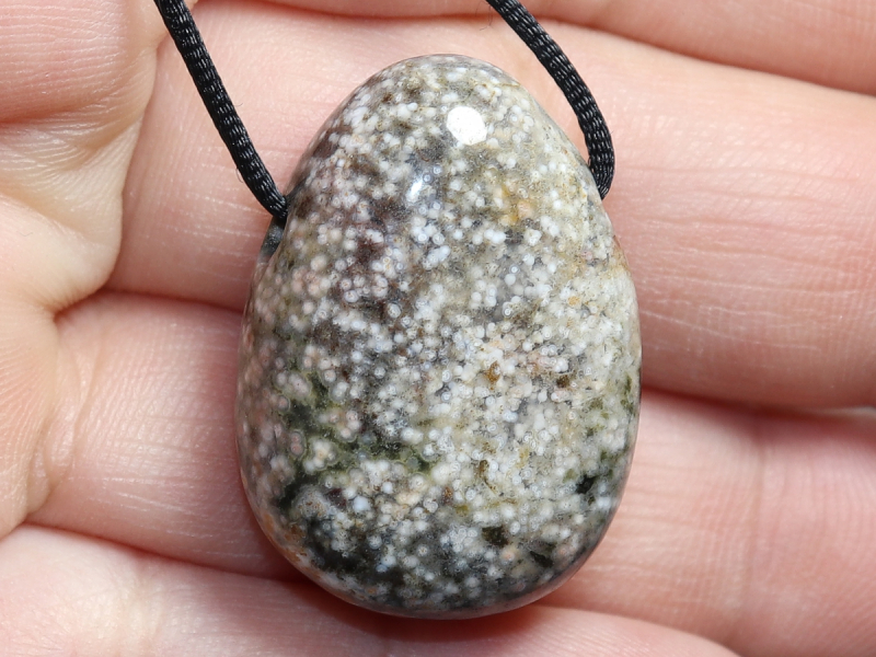 Ozeanjaspis mit Band oder Silber 925