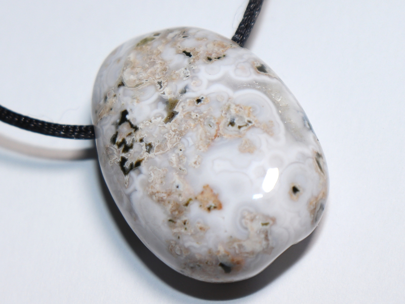 Ozeanjaspis mit Band oder Silber 925