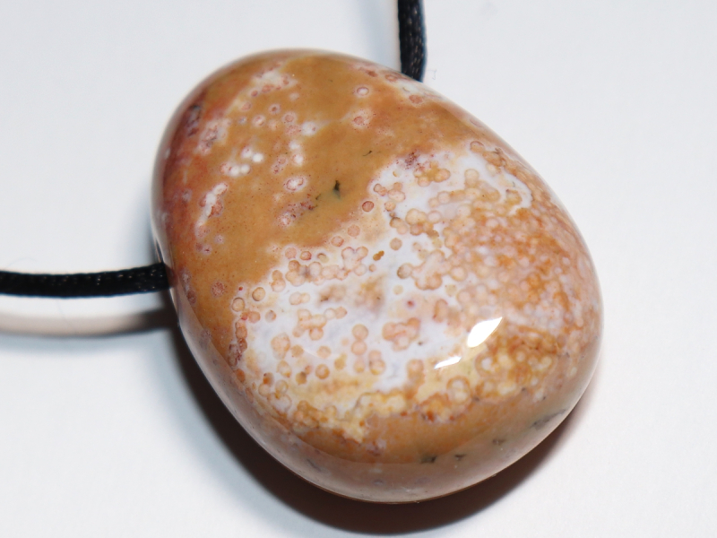 Ozeanjaspis mit Band oder Silber 925