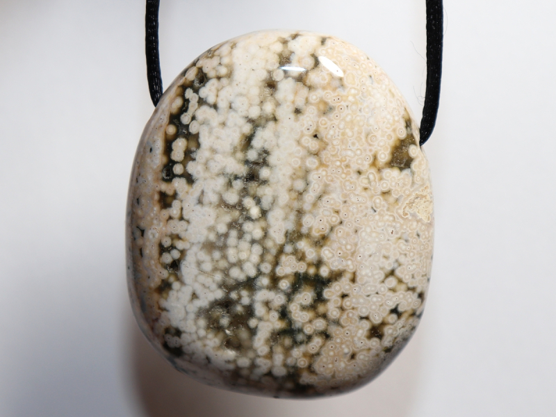 Ozeanjaspis mit Band oder Silber 925