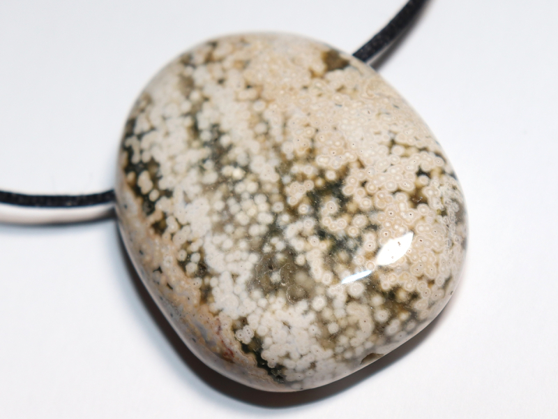 Ozeanjaspis mit Band oder Silber 925