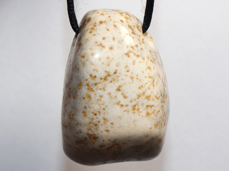 picture jasper with cord or silver 925