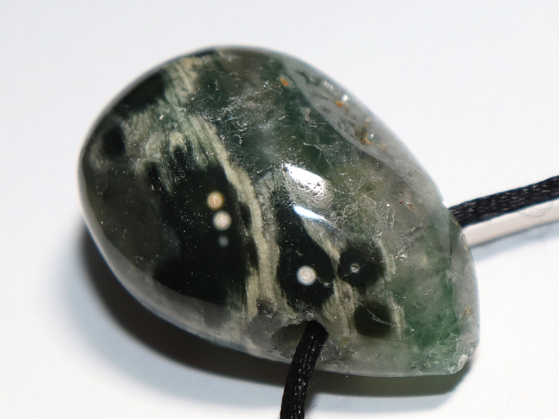 Ozeanjaspis mit Band oder Silber 925
