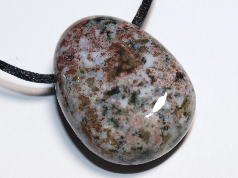 Ozeanjaspis mit Band oder Silber 925