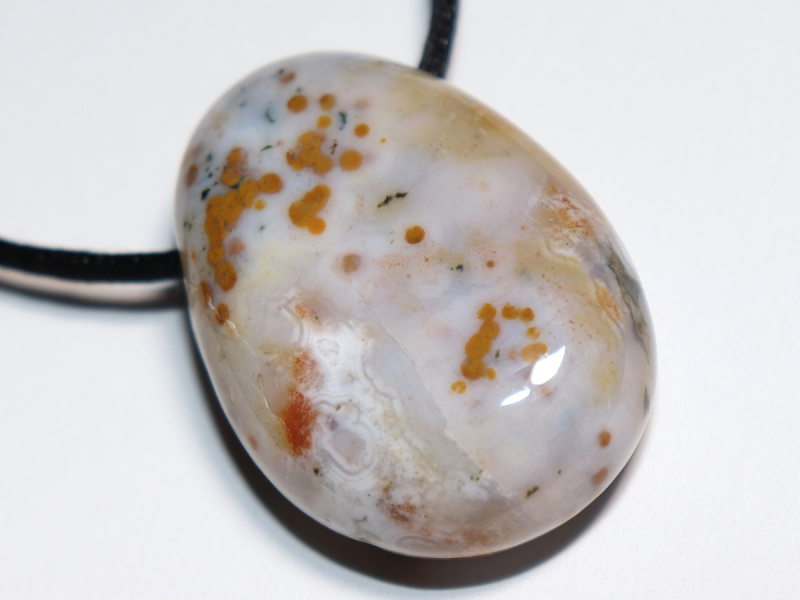 Ozeanjaspis mit Band oder Silber 925