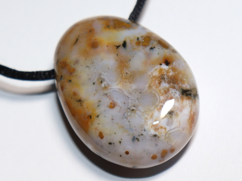 Ozeanjaspis mit Band oder Silber 925