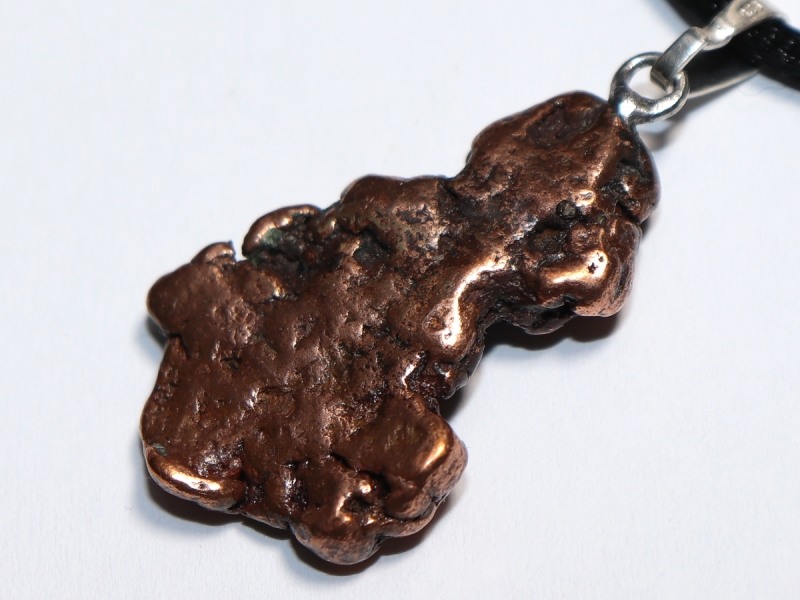 copper with cord or silver 925