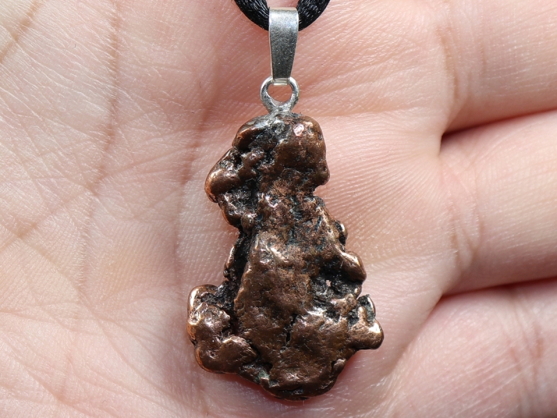 copper with cord or silver 925